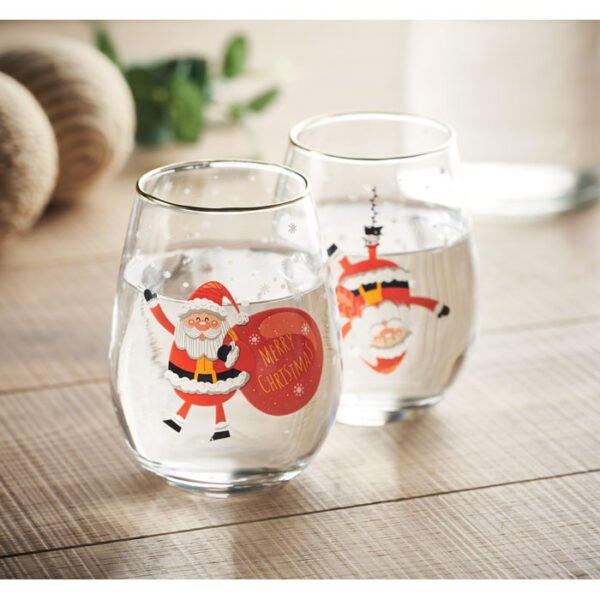 Set de 2 vasos de Navidad NOEL - Imagen 2