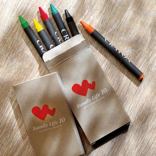 Estuche 6 lápices de cera BRABO - Imagen 3