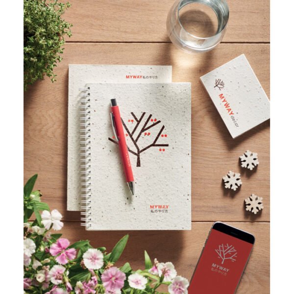 Libreta A5 tapas de semillas SEED BOOK - Imagen 2