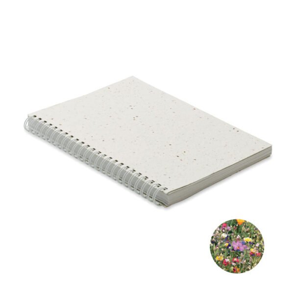 Libreta A5 tapas de semillas SEED RING