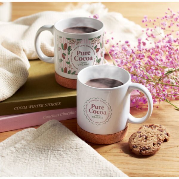 Taza cerámica de corcho 280 ml KAROO - Imagen 2