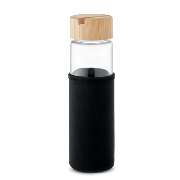 Botella con tapa bambú 600 ml TINAROO