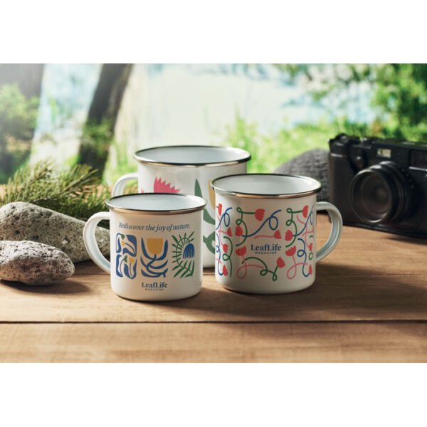 Taza para sublimación 200 ml PLATEADO S - Imagen 2