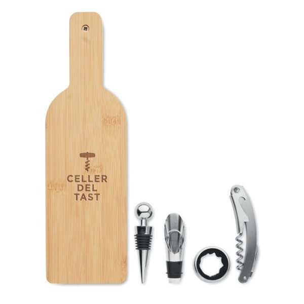 Set vino en forma de botella VINOVAULT SET - Imagen 2