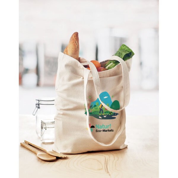 Bolsa compra canvas 270 gr/m² RASSA - Imagen 2