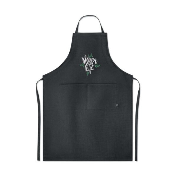Delantal ajustable de cáñamo NAIMA APRON - Imagen 2