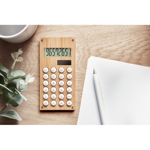 Calculadora bambú de 8 dígitos CALCUBAM - Imagen 3