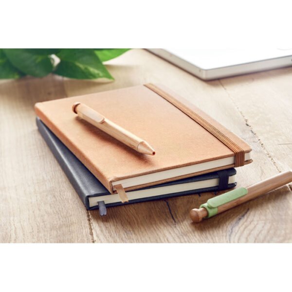 Libreta rayado PU reciclado A5 BAOBAB - Imagen 3