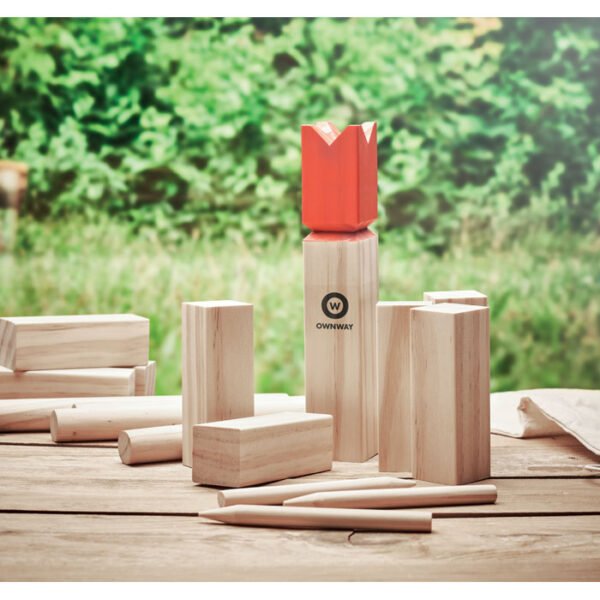 Juego de madera de pino KING - Imagen 3