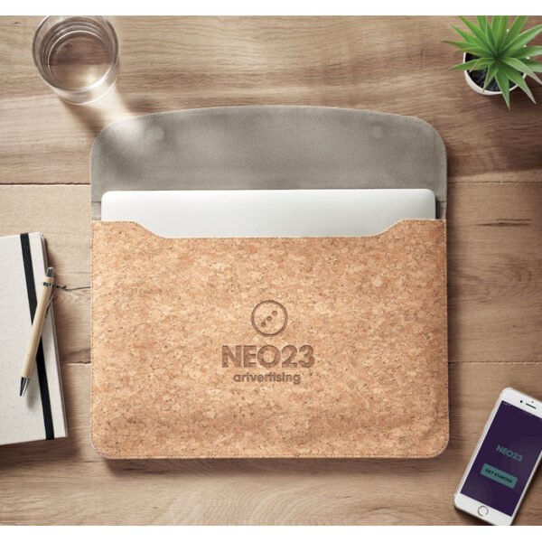 Bolsa de corcho para portátil GRACE - Imagen 2