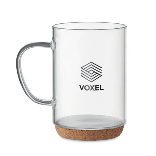 Taza de cristal 400ml LISBO - Imagen 2