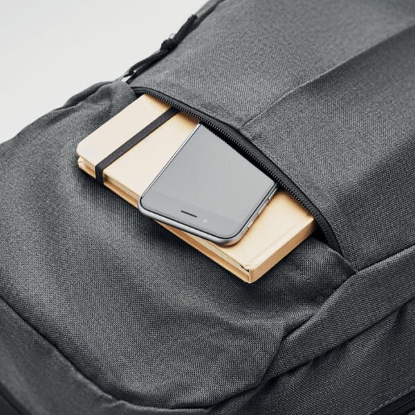 Mochila RPET 600D jaspeada SIENA - Imagen 3