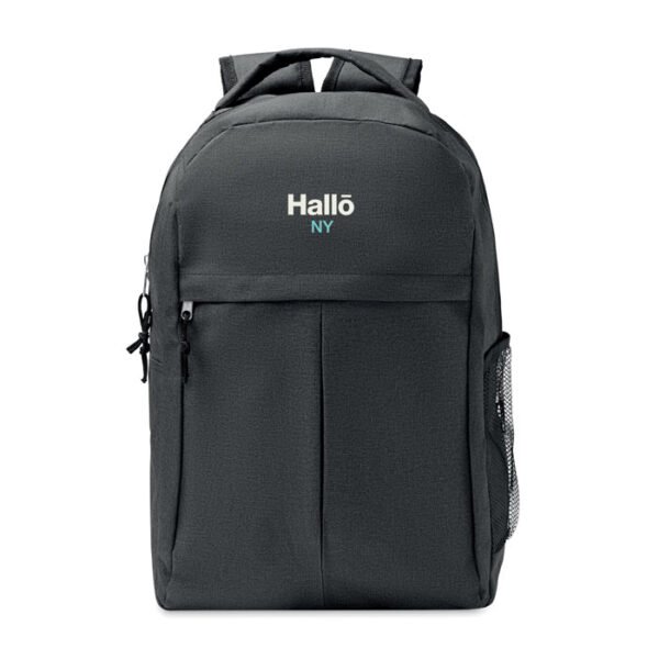 Mochila RPET 600D jaspeada SIENA - Imagen 2
