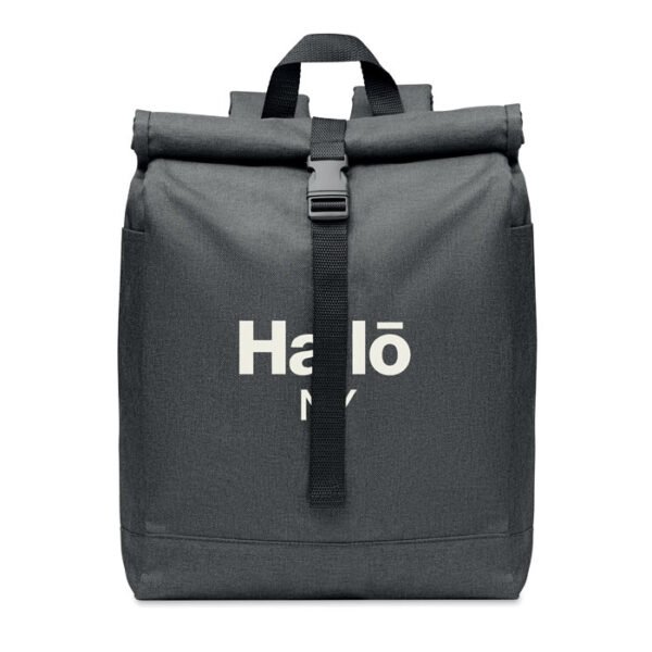 Mochila RPET 600D jaspeada UDINE - Imagen 2