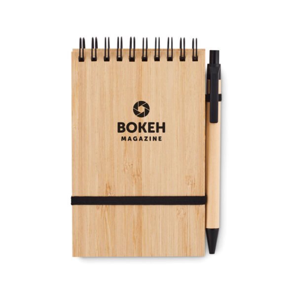 Libreta de bambú A6 SONORABAM - Imagen 2