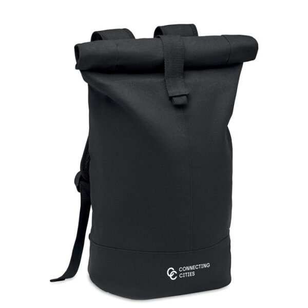 Mochila canvas lavado Rolltop ZURICH ROLL - Imagen 2
