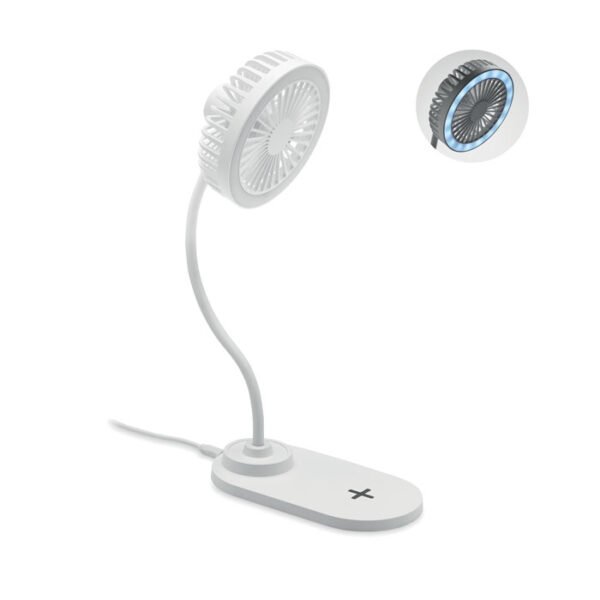 Ventilador cargador con luz VIENTO