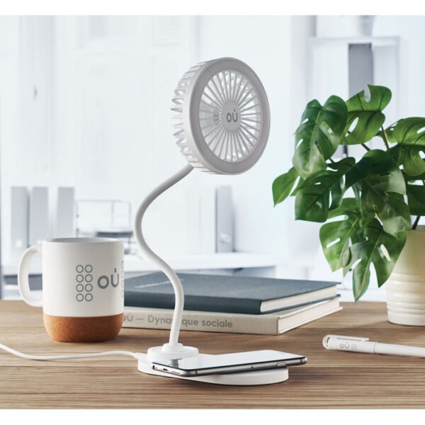 Ventilador cargador con luz VIENTO - Imagen 2