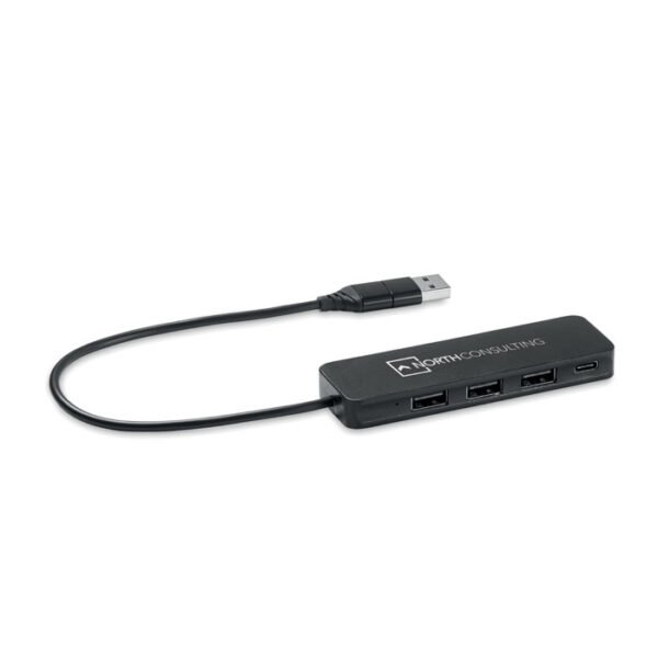 Hub USB-C de 4 puertos HUBBIE - Imagen 2