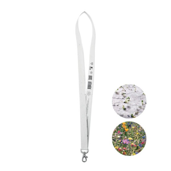 Lanyard papel con semillas LANSEE