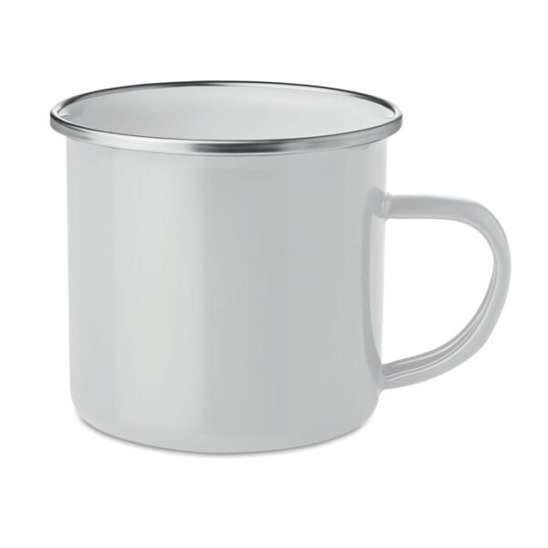 Taza sublimación  350 ml PLATEADO
