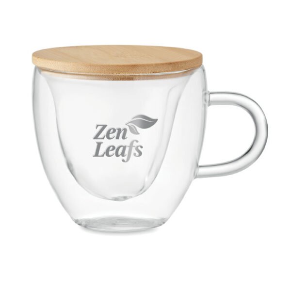 Taza de vidrio de borosilicato CORAMUG - Imagen 2