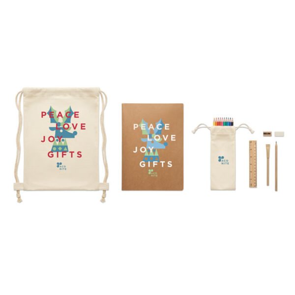 Set de dibujo infantil en bolsa FUNDRAW - Imagen 2