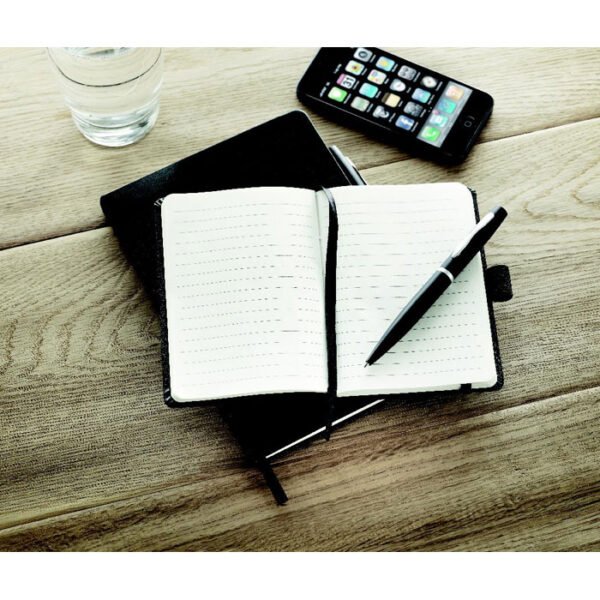 Libreta A6 con bolígrafo NOTALUX - Imagen 3