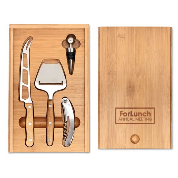 Set para queso y vinos WINE&CHEESE - Imagen 2