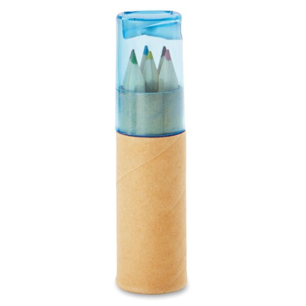 6 lápices de color en tubo PETIT LAMBUT