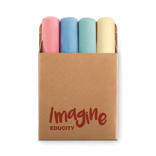 4 tizas de colores STREET - Imagen 2