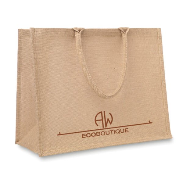 Bolsa de la compra en yute BRICK LANE - Imagen 2