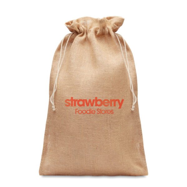 Bolsa regalo grande de yute JUTE LARGE - Imagen 2