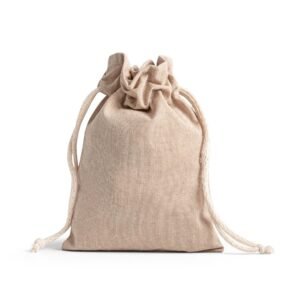 GIBRALTAR BOLSA DE REGALO EN ALGODÓN RECICLADO (70%) Y POLIÉSTER (30% RPET) (140 G/M²)