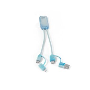 97191_100 BERNERS CABLE USB 6 EN 1 ULTRARRÁPIDO EN PET RECICLADO (100% RPET)
