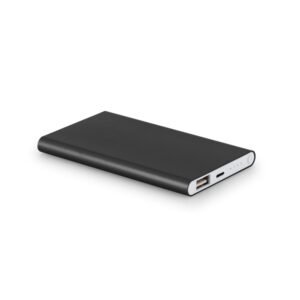 97344_103 MARCET POWER BANK SLIM 4.000 MAH, FABRICADO EN ABS RECICLADO (70 % RABS) Y ALUMINIO RECICLADO (30 % RAL)