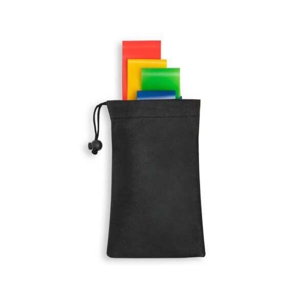 BURPEE JUEGO DE BANDAS ELÁSTICAS DE RESISTENCIA CON BOLSA DE TELA NO TEJIDA